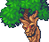Evil Tree Walking icon/pixelart