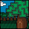 Treescape  icon/pixelart