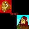 Fantasy the Triptych icon/pixelart