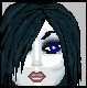 angry or pensive? icon/pixelart