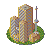 Home Town icon/pixelart