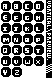 Vortical Font icon/pixelart