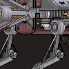 Tripod Cannon  icon/pixelart