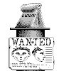 Wanted  icon/pixelart