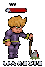 warrior icon/pixelart