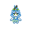 Wee! Blue Beijing Ranger: BeiBei icon/pixelart