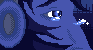 Feeling Blue... icon/pixelart