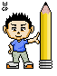 Pencil boy