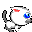 Run Whiskers! Run! icon/pixelart
