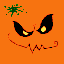 a jack o'lantern pomkin... icon/pixelart