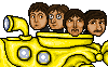 Yellow Submarine  icon/pixelart