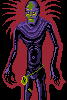 zombie with a waist watch