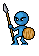 Guy with spear
